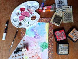 Workshop mixed media artwork - 3 juni 19:30-21:30 Veenendaal