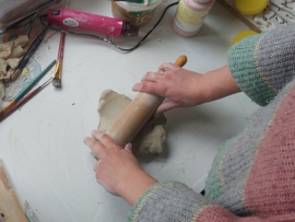 Workshop  handgevormde borden en serveerschaaltjes maken - 8 februari 9:30 Vianen