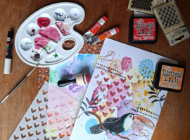 Workshop mixed media artwork - 4 november 19:30-21:30 Veenendaal