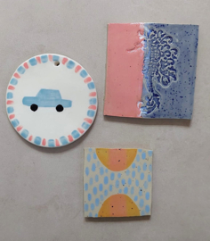 Moederdag special workshop keramiek beschilderen vaasje en tegels - 9 mei 10:00-12:00 Veenendaal