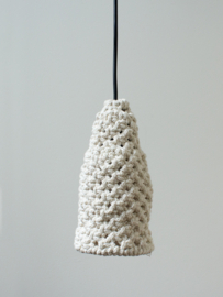 Macramé hanglamp Naturel