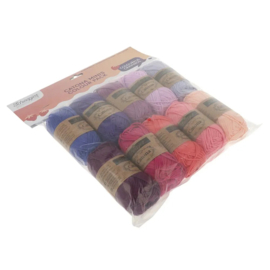 Scheepjes Catona colour pack 10x25g - Berry Bliss