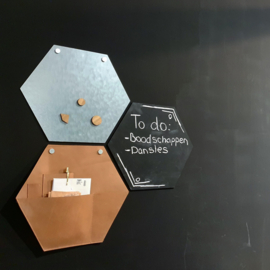 Hexagon magnetic board