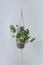 Macrame plantenhanger - naturel