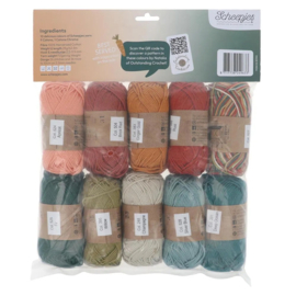 Scheepjes Catona colour pack 10x25g - Harvest Tart