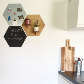 Hexagon magnetic board