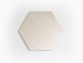 Hexagon plywood poplar