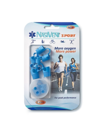 Nasivent Sport/ kleur licht blauw/roze