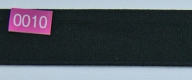 Elastiek zwart  28 mm breed.