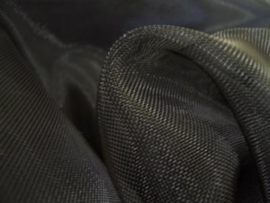Mesh stof stevig zwart of wit