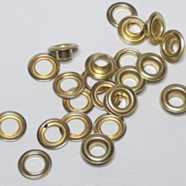 Prym nestelringen 5mm goud per 10 stuks