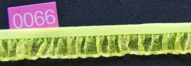 Neon geel elastiek 10 mm breed