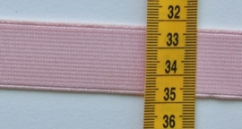 Elastiek licht roze 25 mm breed.