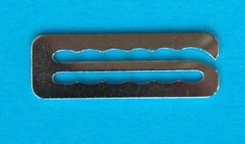 Schuif metaal 30 mm (set 4 stuks)