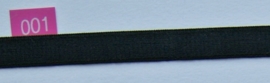 Elastiek zwart 12 mm breed.