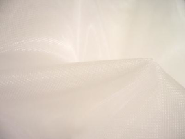 Mesh stof stevig zwart of wit