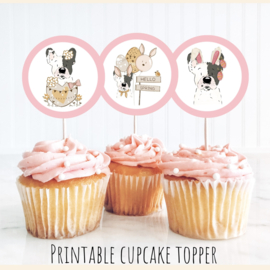 Cupcake toppers printable Easter