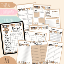 PLANNER BUNDEL BEIGE printable