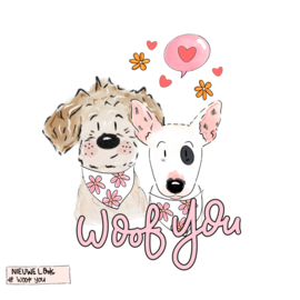 WOOF YOU MET BANDANA | NIEUWE LOOK | RESTYLE 2 hondjes