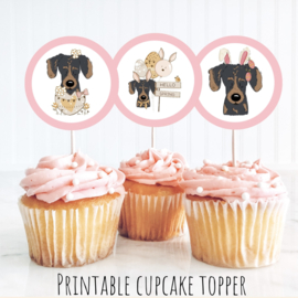 Cupcake toppers printable Easter