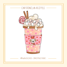 Pawbucks peach | 1 en 2 hondjes Restyle