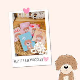 Fluffy labradoodle kaartjes  | Winkeltje van Beer Blog