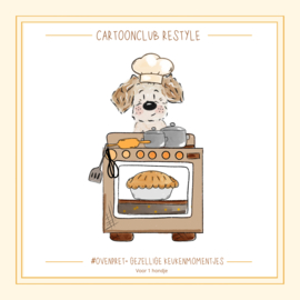 Ovenpret | 1 en 2 hondjes Restyle