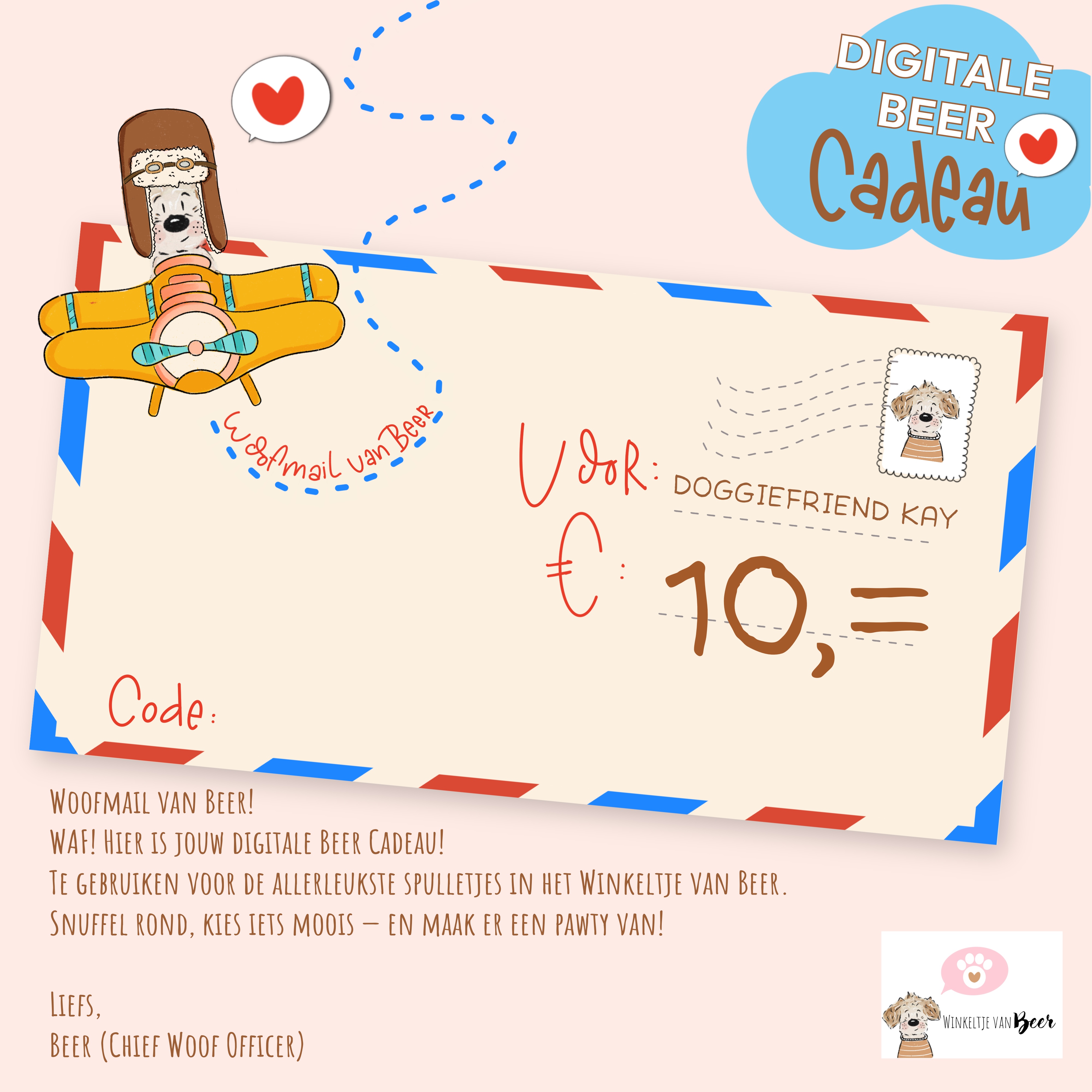 Beer cadeau € 10,-