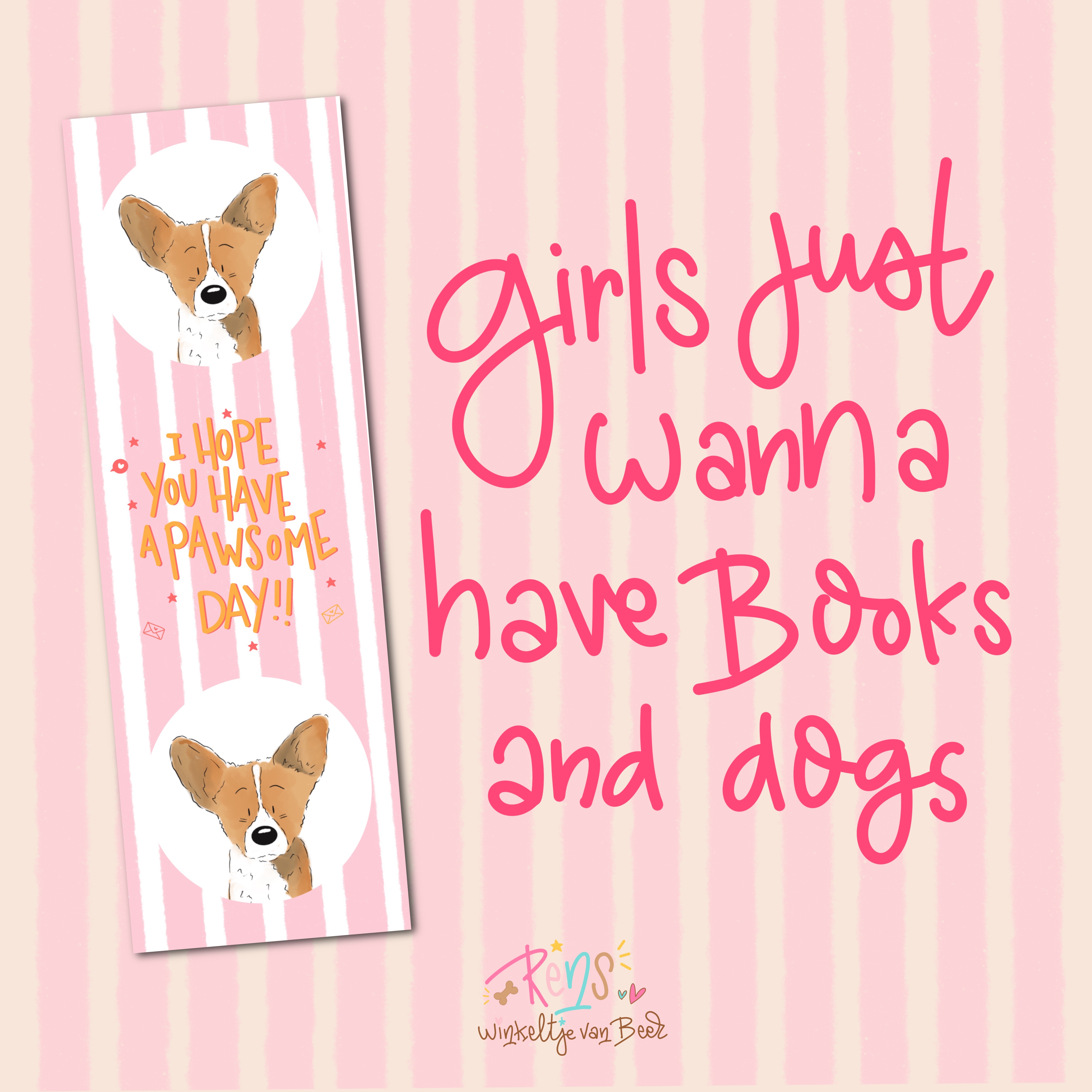 BOEKENLEGGER PINK