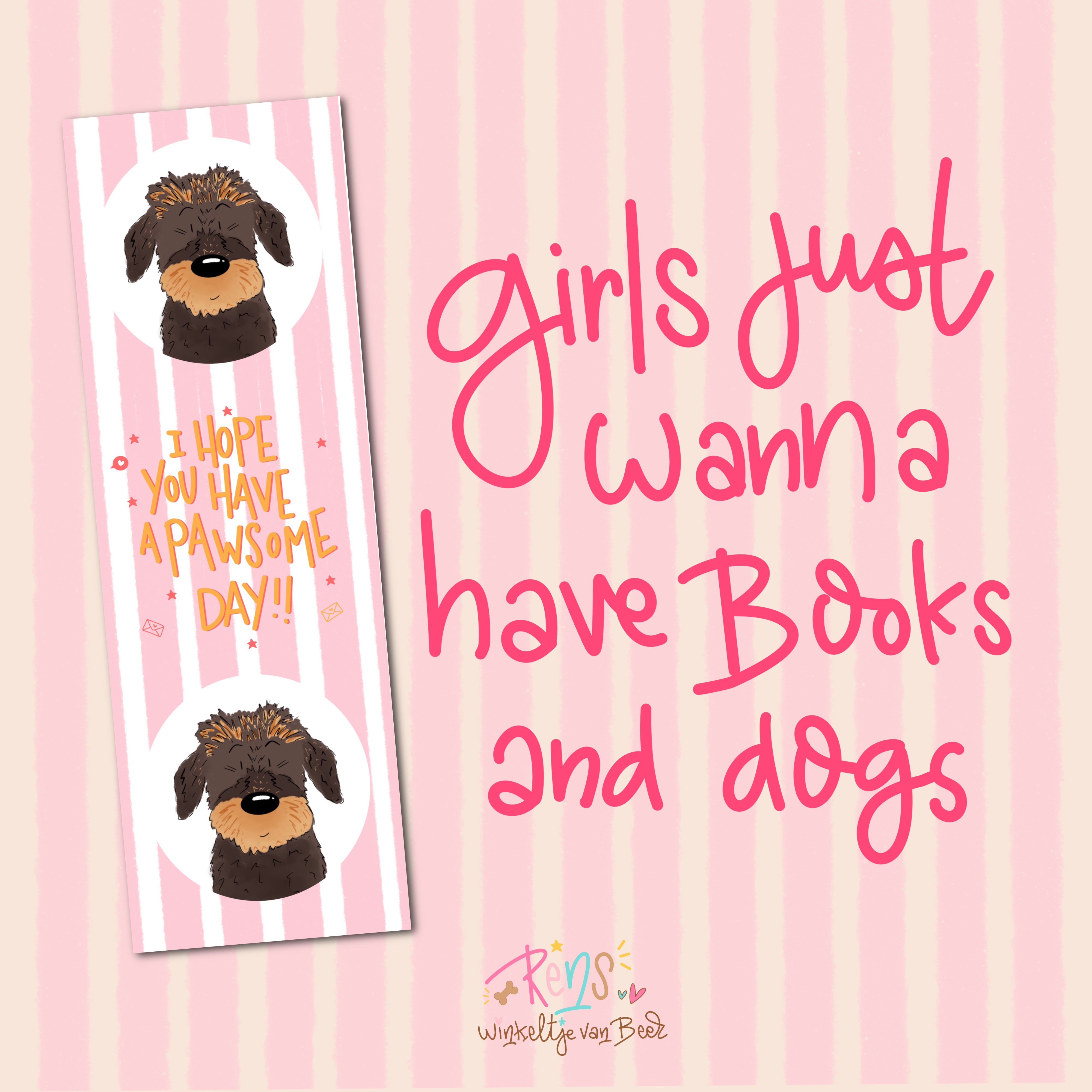 BOEKENLEGGER PINK