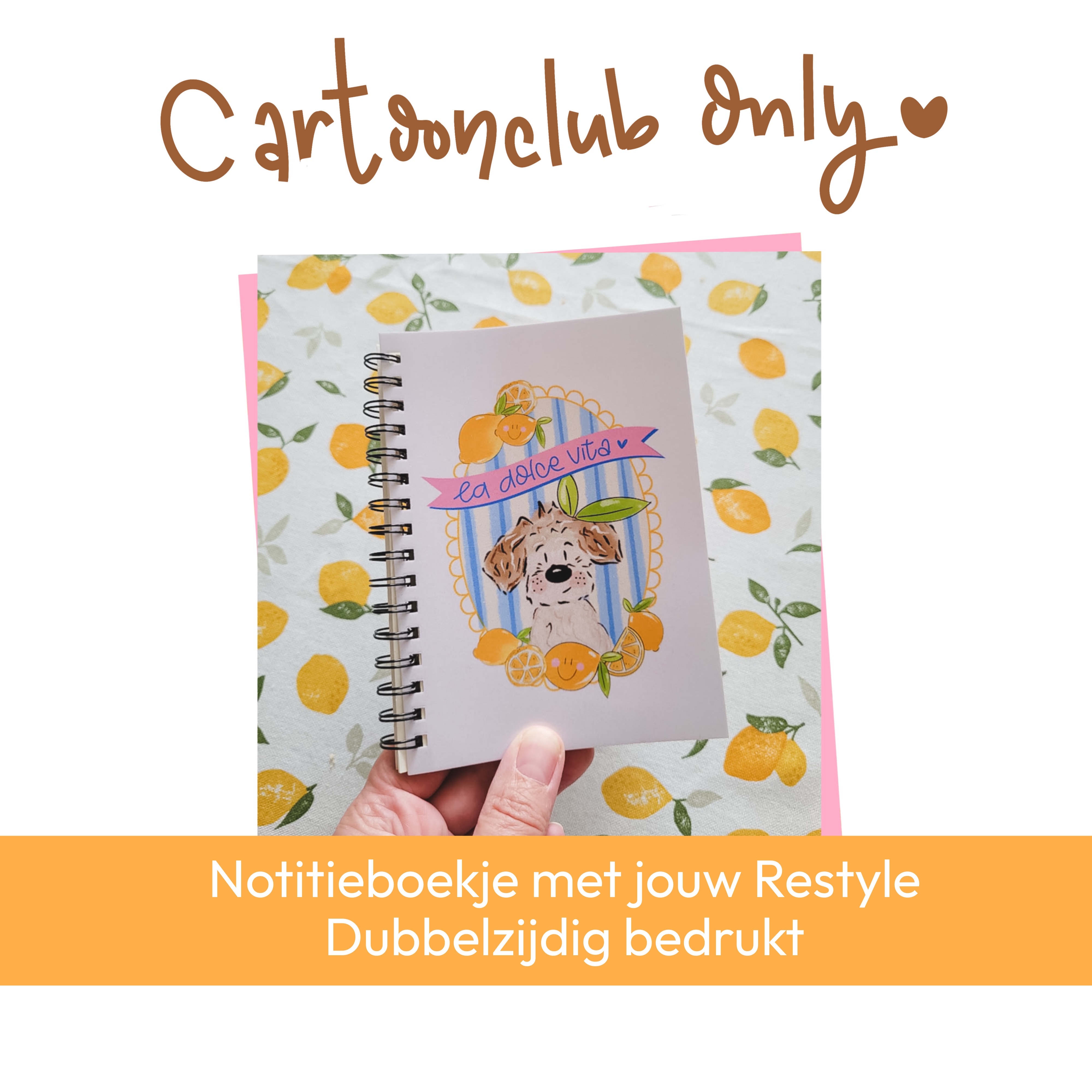 NOTITIEBOEKJE| 1 STUK preorder prijs!