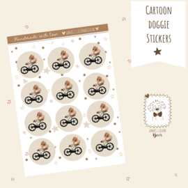 Sticker sheets (2 stuks) van je restyled doggie