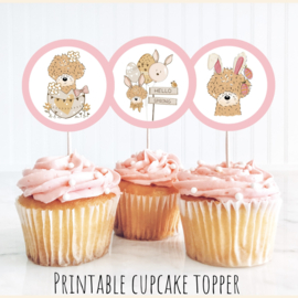 Cupcake toppers printable Easter