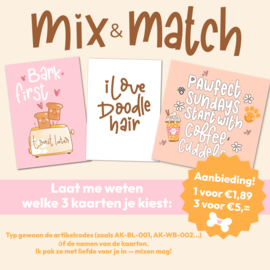 3 KAARTJES VOOR 5 EURO | GELDIG VOOR ALLE KAARTEN COLLECTIES
