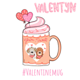 Restyle  Valentine Mug - 2 hondjes