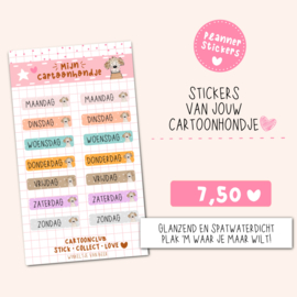 PLANNER STICKERS | Voor clubleden