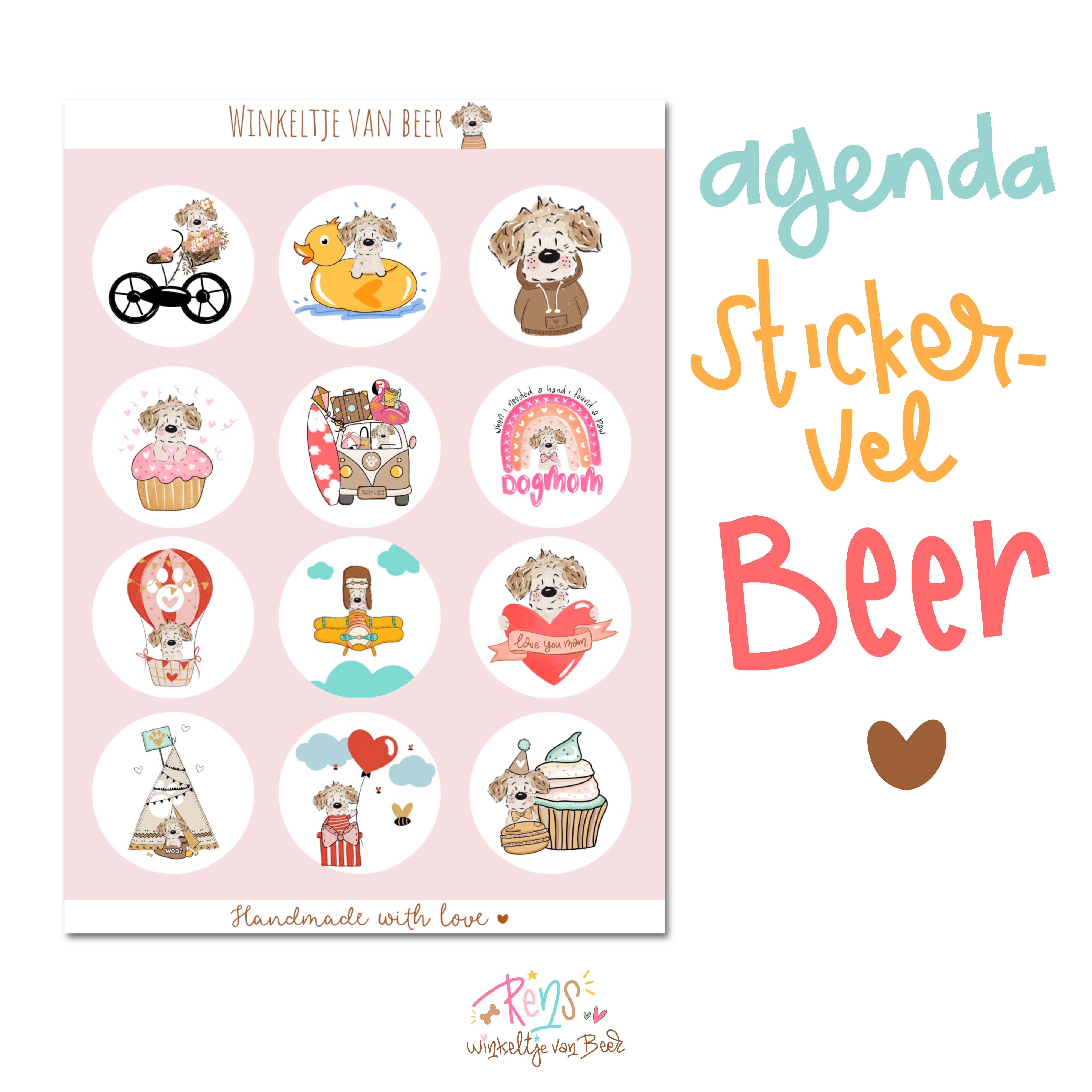 AGENDA STICKERS | BEER