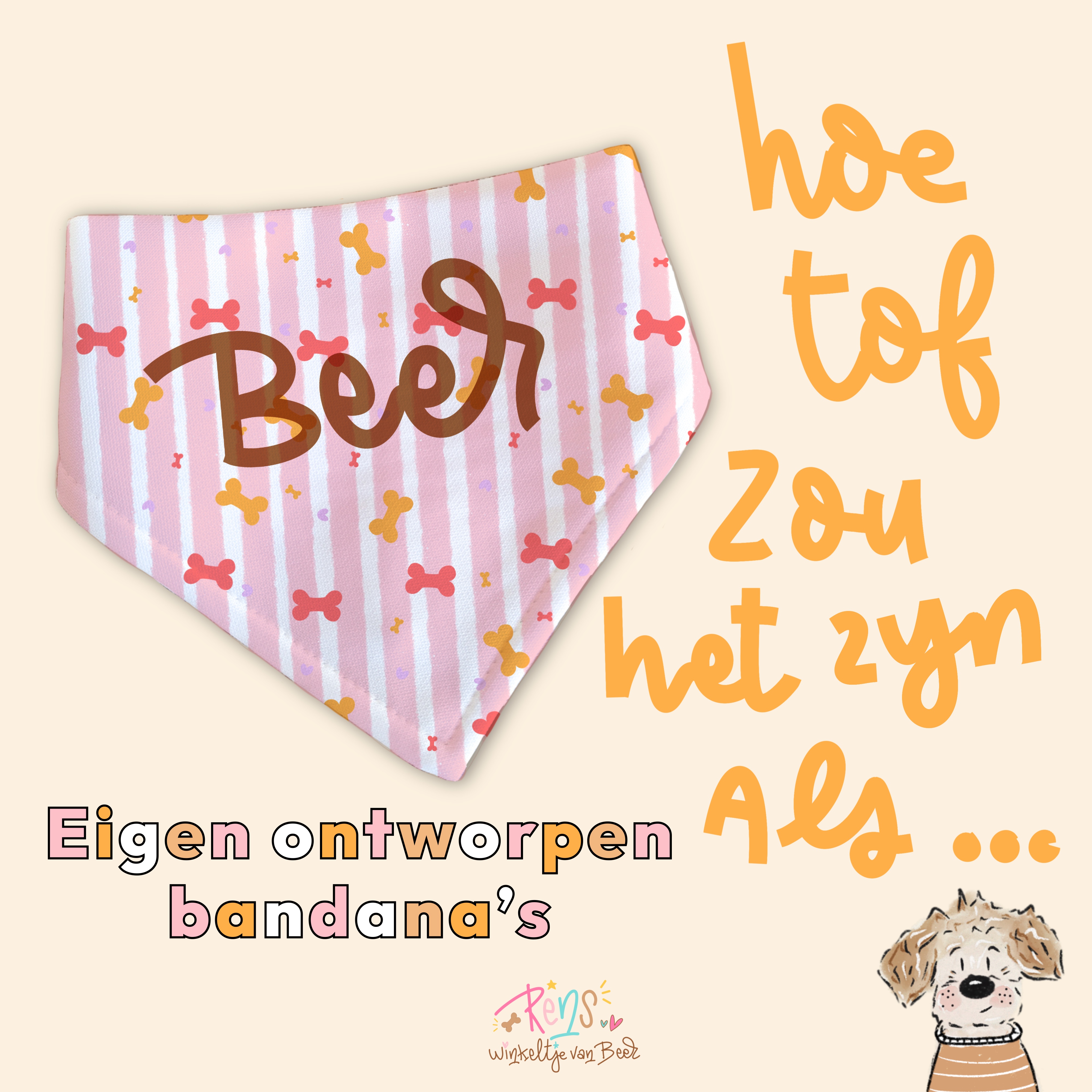 Binnenkort de leukste bandana’s