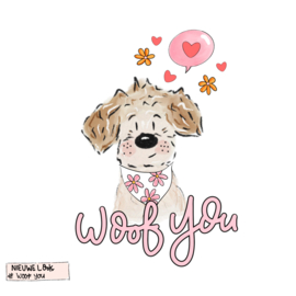 WOOF YOU MET BANDANA | NIEUWE LOOK | RESTYLE 1 hondje