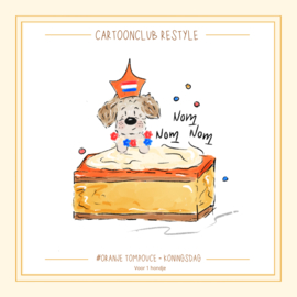 Koninklijke tompouce | 1 en 2 hondjes Restyle