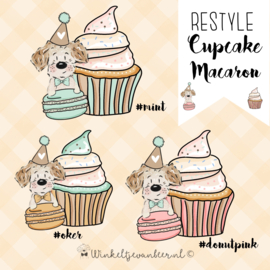 Restyle Cupcake Macaron