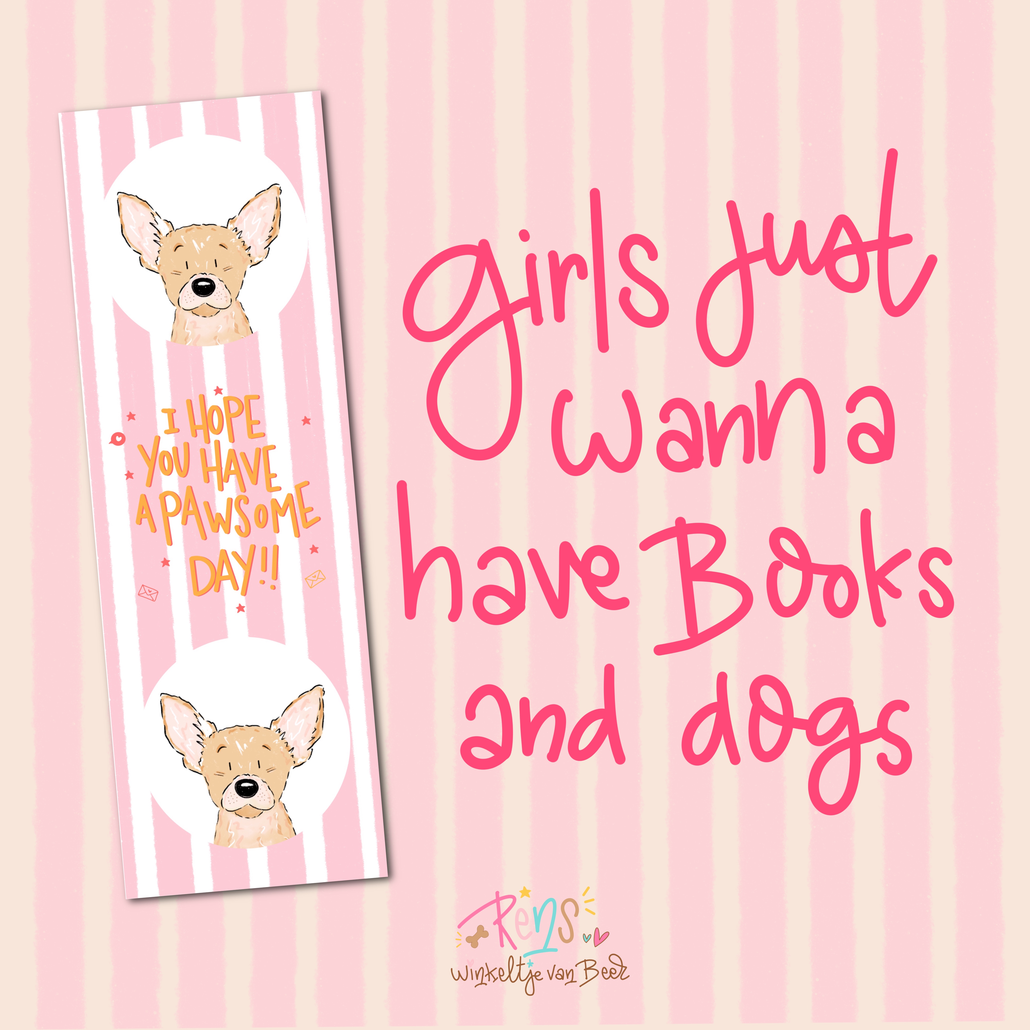 BOEKENLEGGER PINK