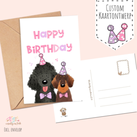 HAPPY BIRTHDAY | CARTOONCLUB | 10 stuks | incl. Kaart Restyle