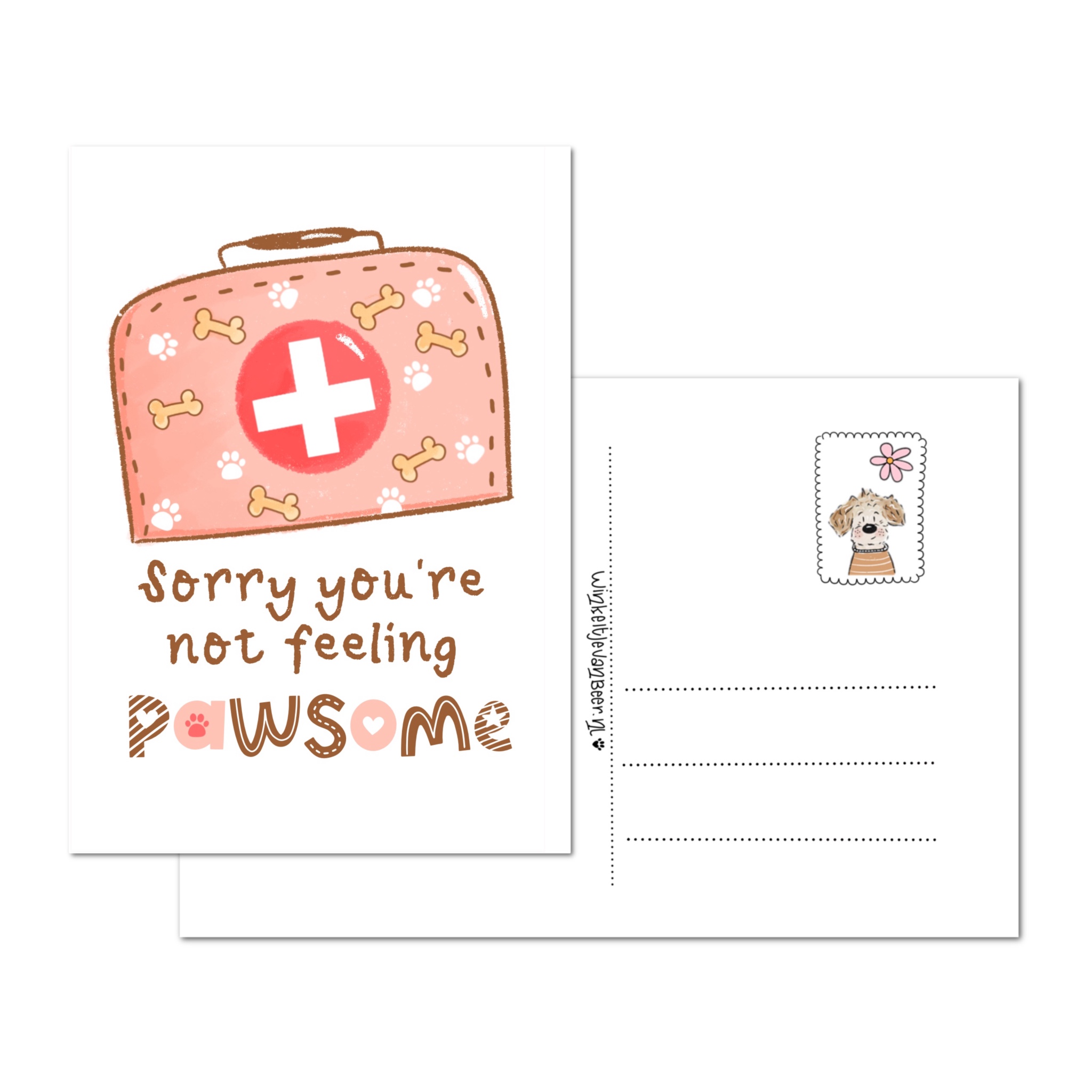 NOT FEELING PAWSOME | KAARTJE