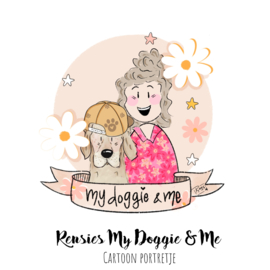 Rensies My Doggie And Me  (Girls Only) cartoon met hondje LIMITED EDITION