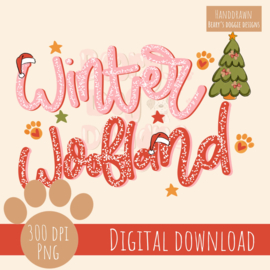 WINTER WOOFLAND| PNG | DTF