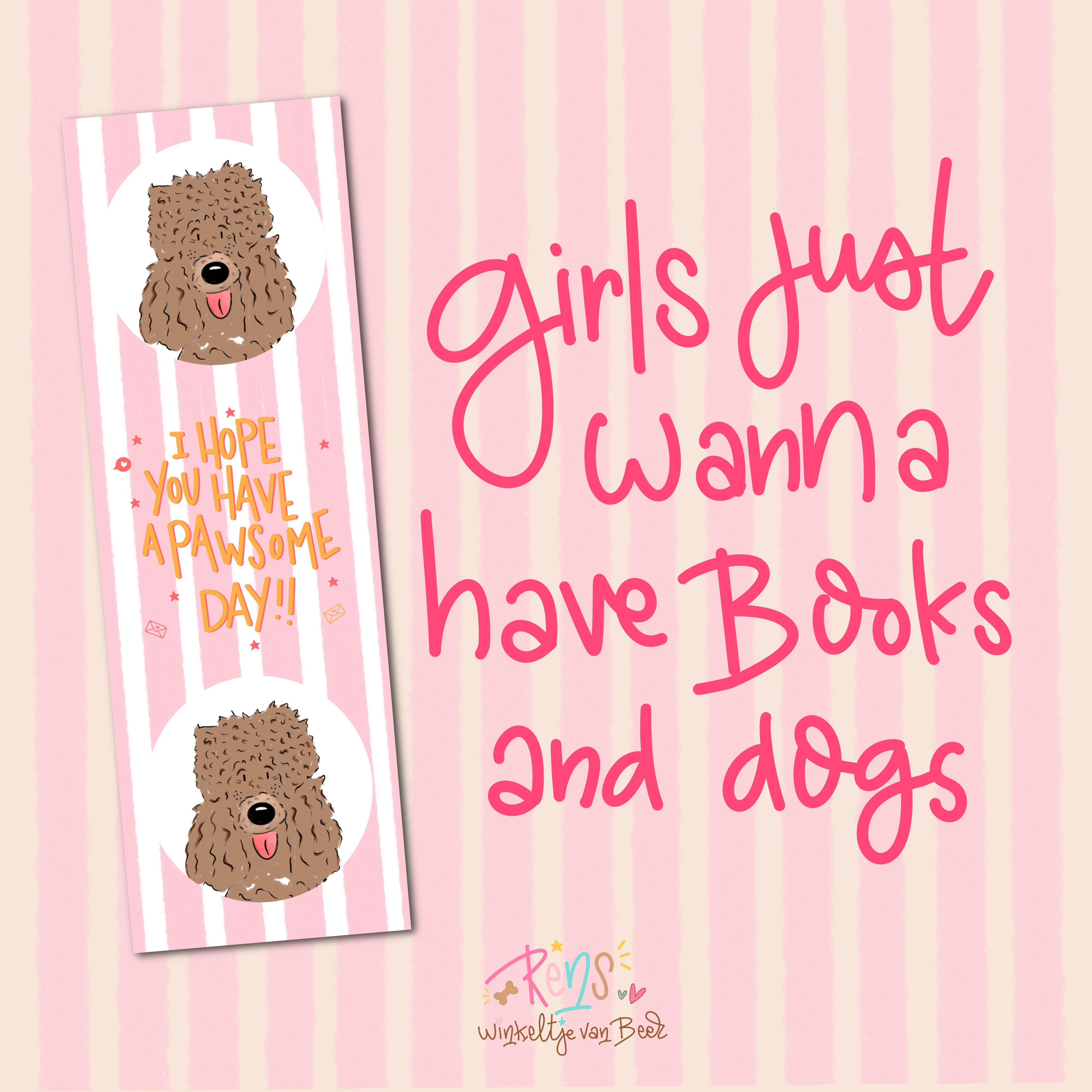 BOEKENLEGGER PINK