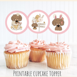 Cupcake toppers printable Easter