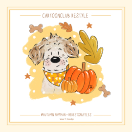 Autumn Pumpkin | 1 en 2 hondjes Restyle