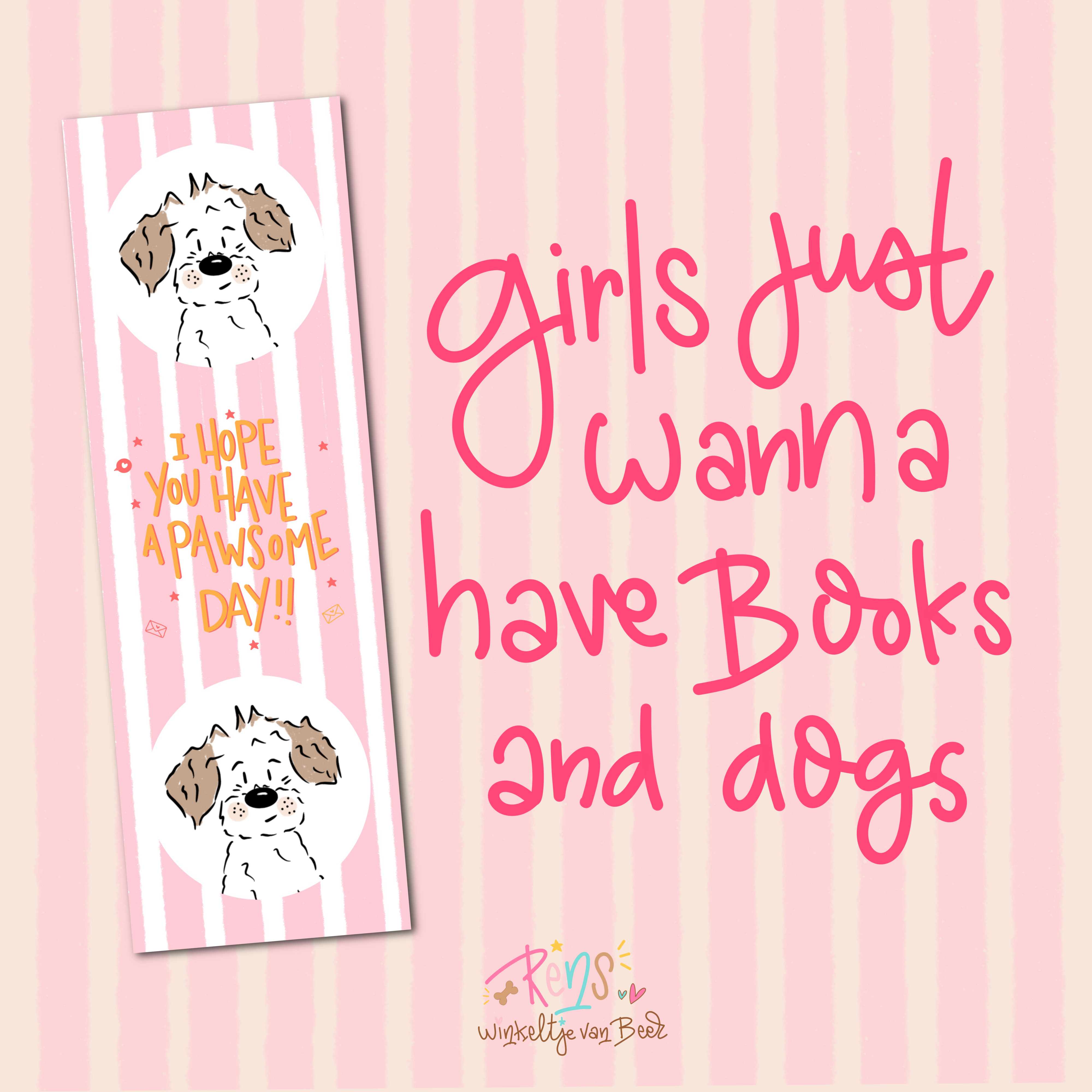 BOEKENLEGGER PINK